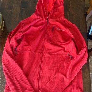 Eddie Bauer zip front hoodie